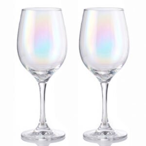 Cretfine Aura Series Wine Glasses - Rainbow