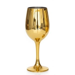 Cretfine Electroplated Metal Series Wine Glasses - Gold