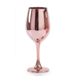 Cretfine Electroplated Metal Series Wine Glasses - Rose Gold