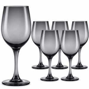 Cretfine Aura Series Wine Glasses - Smoky Gray