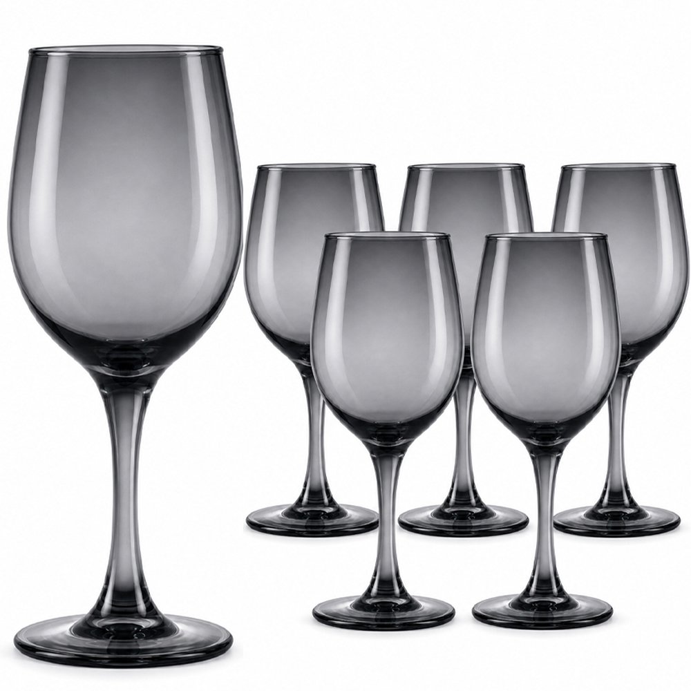 Cretfine Aura Series Wine Glasses - Smoky Gray