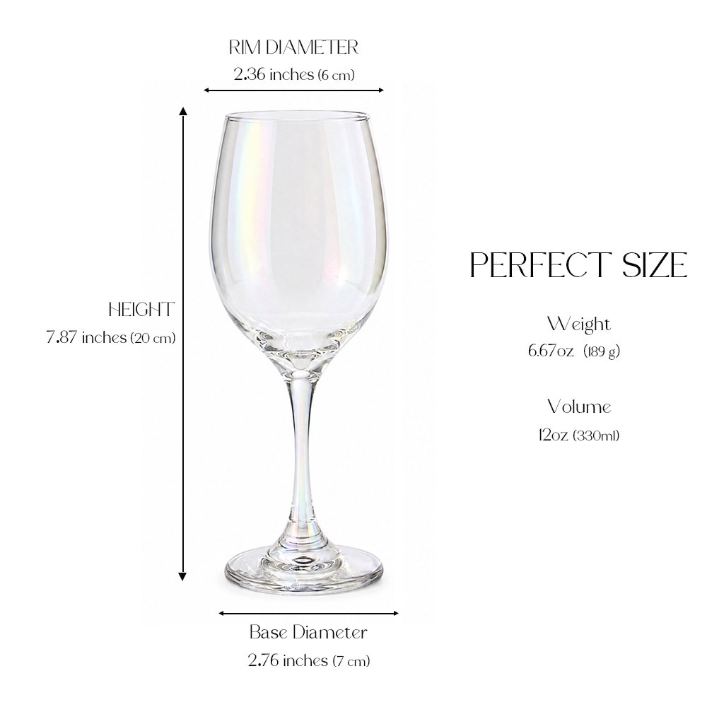 Cretfine Aura Series Wine Glasses - Rainbow - Image 2