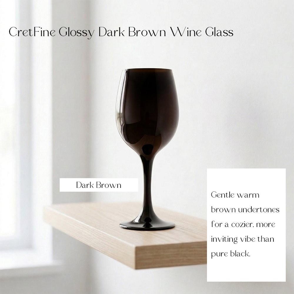 Cretfine Piano Series Wine Glasses - Brown - Image 2