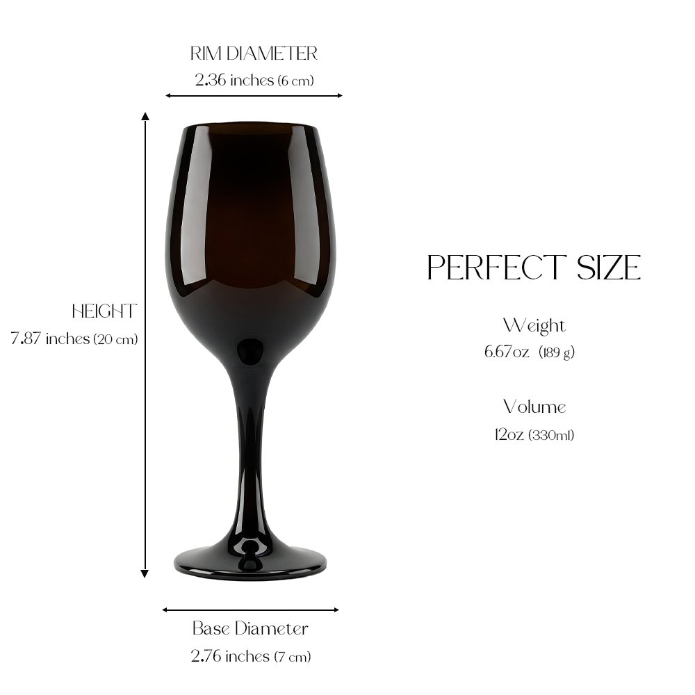 Cretfine Piano Series Wine Glasses - Brown - Image 7