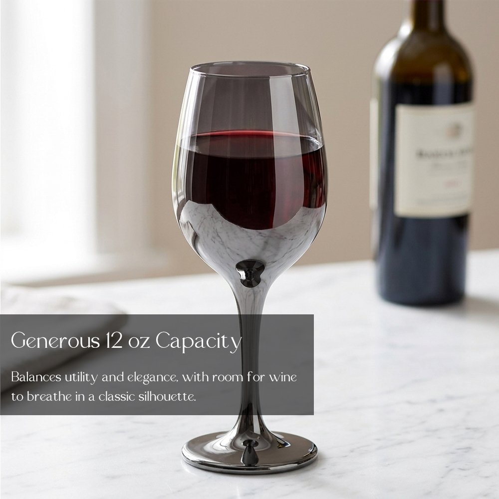 Cretfine Aura Series Wine Glasses - Smoky Gray - Image 4