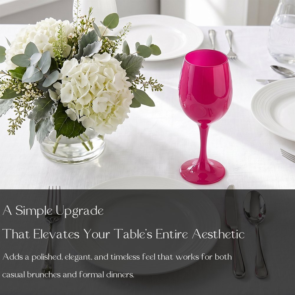 Cretfine Piano Series Wine Glasses - Rose - Image 4