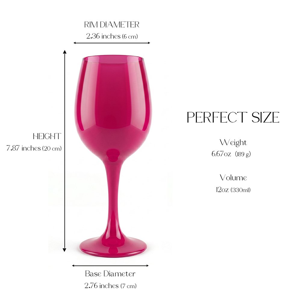 Cretfine Piano Series Wine Glasses - Rose - Image 2