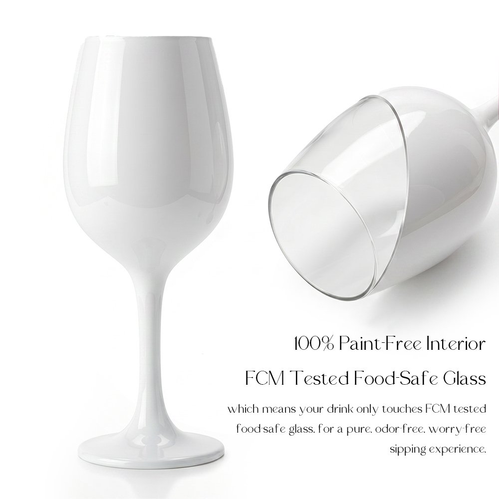 Cretfine Piano Series Wine Glasses - White - Image 8