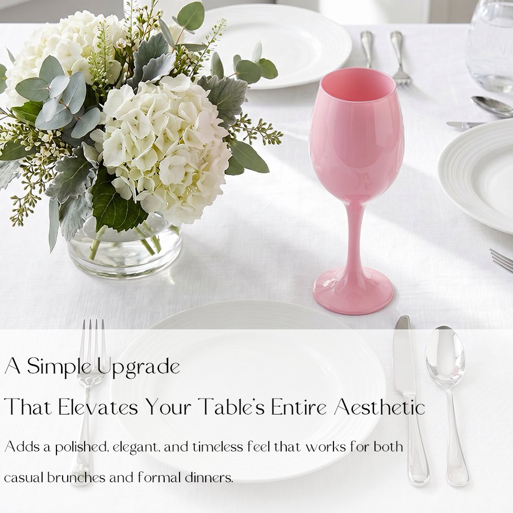 Cretfine Piano Series Wine Glasses - Pink - Image 4