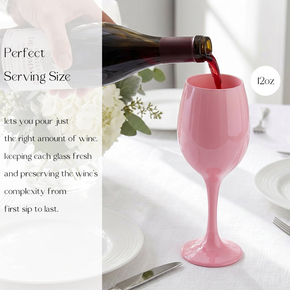 Cretfine Piano Series Wine Glasses - Pink - Image 5