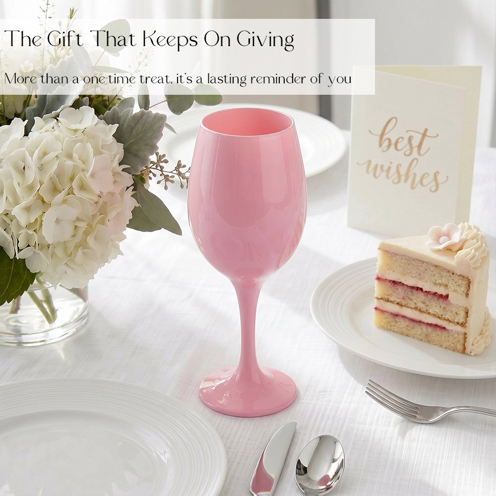 Cretfine Piano Series Wine Glasses - Pink - Image 6