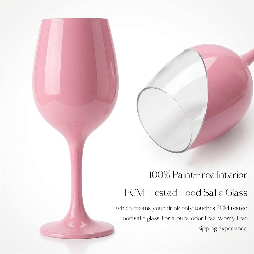 Cretfine Piano Series Wine Glasses - Pink - Image 8