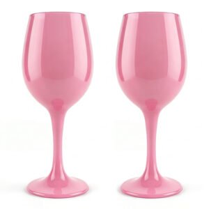 Cretfine Piano Series Wine Glasses - Pink