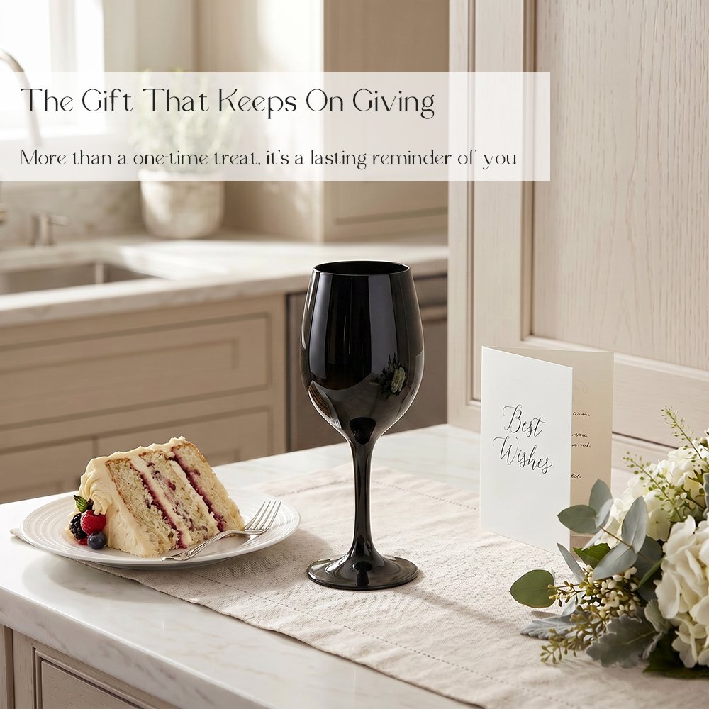 Cretfine Piano Series Wine Glasses - Black - Image 6