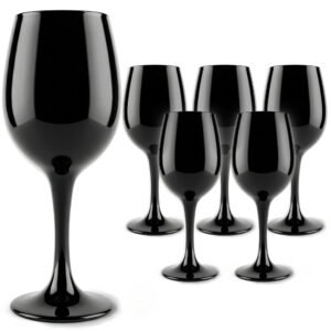Cretfine Piano Series Wine Glasses - Black