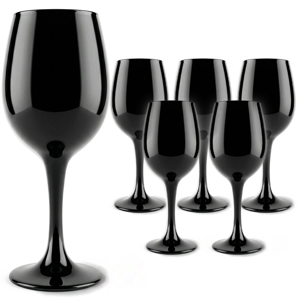 Cretfine Piano Series Wine Glasses - Black