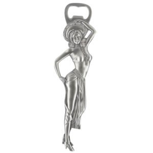 Vintage Beauty Lady Zinc Alloy Bottle Opener