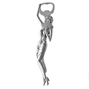 Vintage Beauty Lady Zinc Alloy Bottle Opener