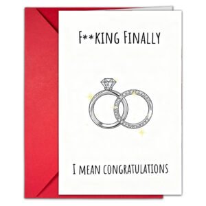 Wedding & Engagement Theme Greeting Card with Envelope | Pick Your Recipient