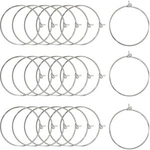 Wine Glass Identifier Rings - Gold & Silver Optional (40pcs)