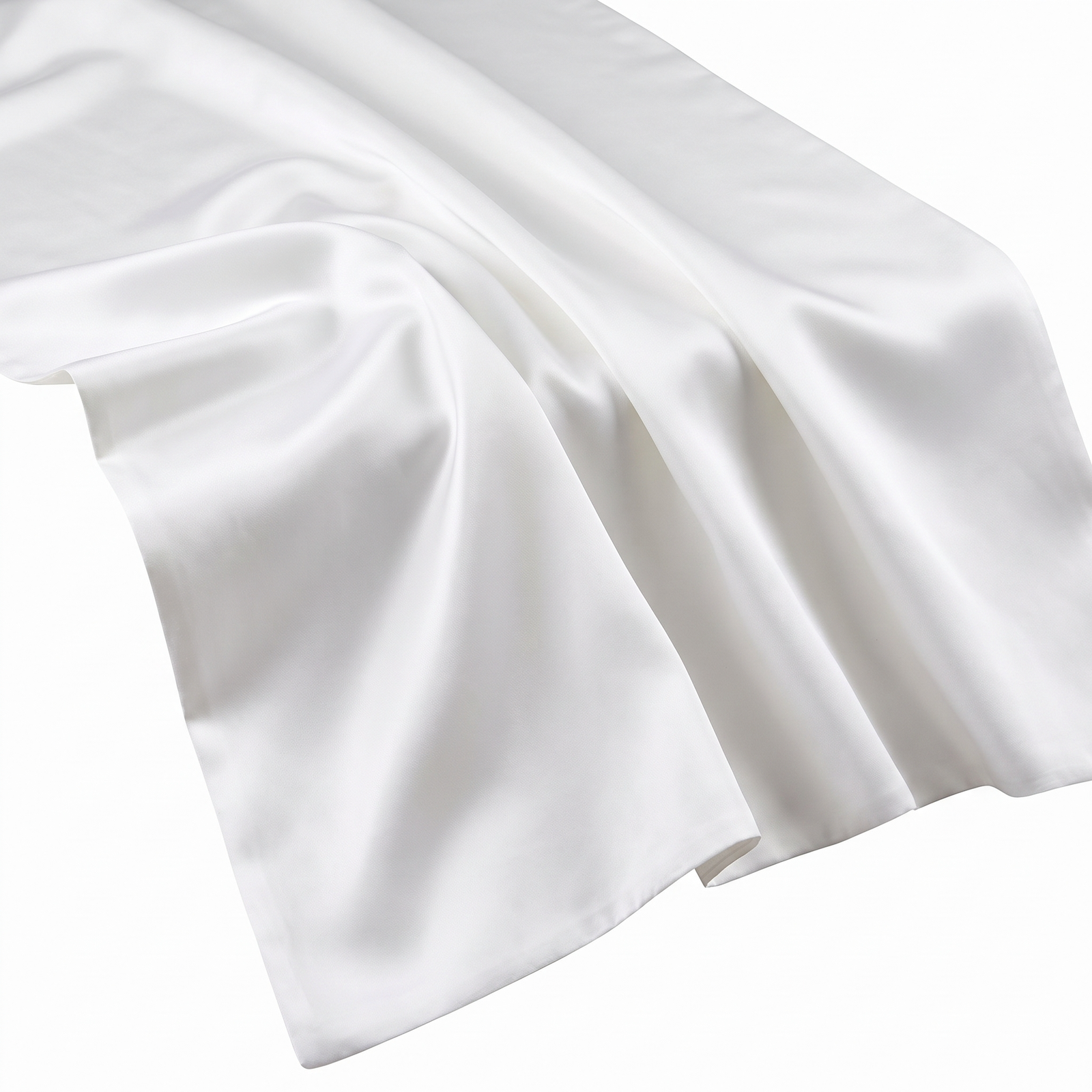 Solid Color Silk Tablecloth