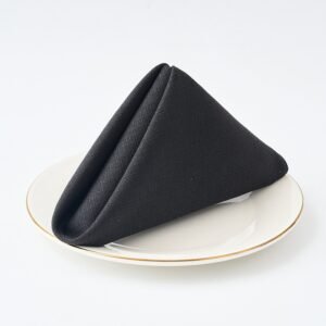 Thick Cotton-Linen Dinner Napkin, 8.9 oz/yd² (300 g/m²), Washable - Set of 4