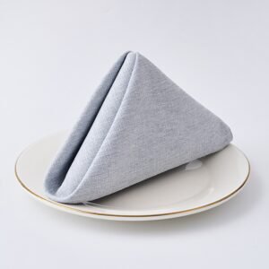 Thick Cotton-Linen Dinner Napkin, 8.9 oz/yd² (300 g/m²), Washable - Set of 4