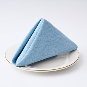 Thick Cotton-Linen Dinner Napkin, 8.9 oz/yd² (300 g/m²), Washable - Set of 4