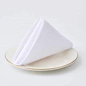 Thick Cotton-Linen Dinner Napkin, 8.9 oz/yd² (300 g/m²), Washable - Set of 4