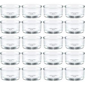 Clear Glass Tealight Candle Holder-36PCS