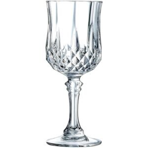 Diamond-Cut Red Wine Glasses 170ml