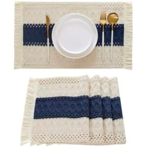Fringe Woven Placemat - Set of 4
