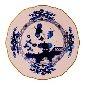 Floral Scalloped Dinner Plate