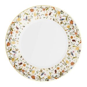 Nordic Floral Dinner Plate