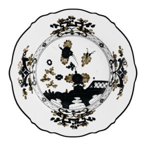 Floral Scalloped Dinner Plate