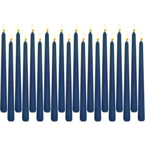 Taper Candle 20PCS NAVY BLUE
