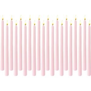 Taper Candle 20PCS PALE PINK