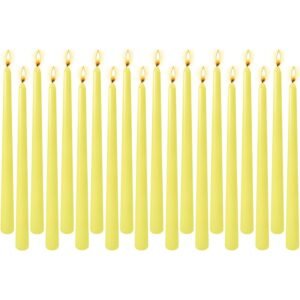 Taper Candle 20PCS YELLOW