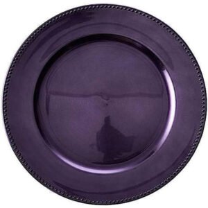 Beaded Charger Plate 13 inch – Set of 6