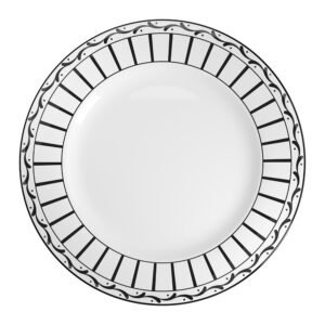 Black Line Dinner Plate 8 inch (20 cm)