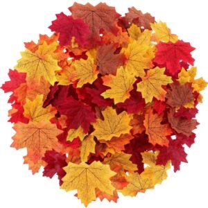 Assorted Maple Leaf Table Scatters - 50 Pack