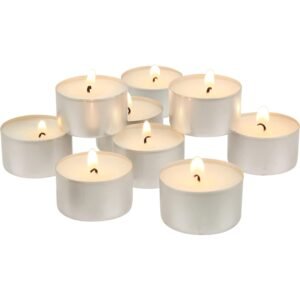 White Tealight Candle-50PCS