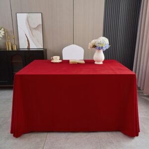 Matte Swedish Velvet Tablecloth, 8.3 oz/yd² (280 g/m²)