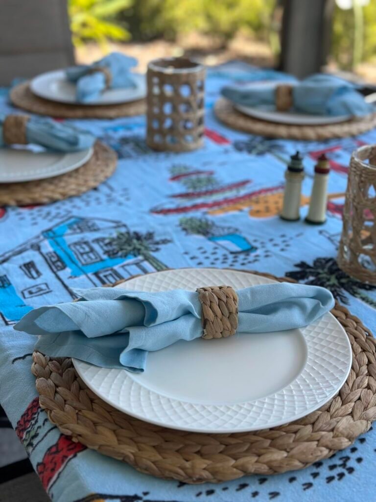 Water Hyacinth Napkin Rings
